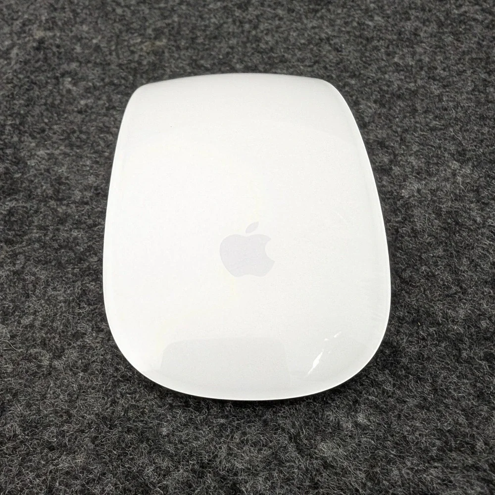 Apple Magic Mouse Wireless Bluetooth Laser Mouse White Silver Model A1296
